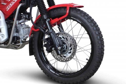 EXCEL社製17インチアルミワイドホイールリムキット ブラック CT125 ハンターカブ