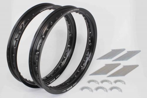 EXCEL 17-inch Aluminum Wide Wheel Rim Kit Black for CT125 Hunter Cub