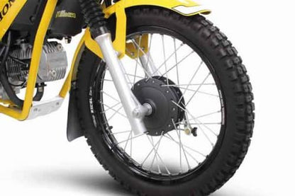 EXCEL社製17インチアルミワイドホイールリムキット 前後1.85 ブラック クロスカブ/110 スーパーカブ110