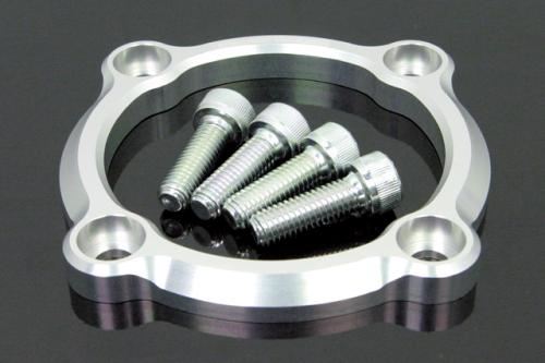 Aluminum Machined Hub Ring Silver 1pc Monkey Monkey Baja Gorilla