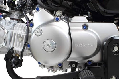 L. Crankcase Cover Altech Bolt Blue