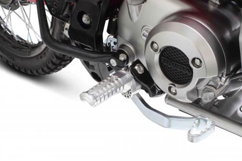 Adjustable Step Kit - Silver CT125, Rebel 250/500, CL250/500
