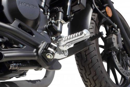 Adjustable Step Kit - Silver CT125, Rebel 250/500, CL250/500