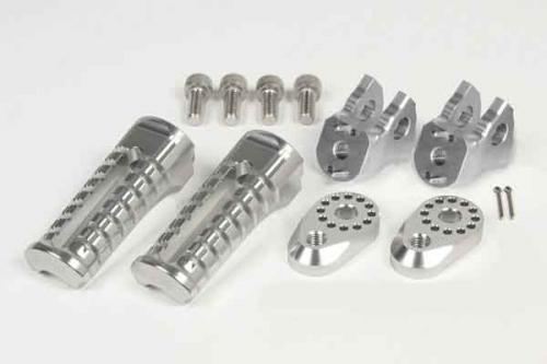 Adjustable Step Kit - Silver CT125, Rebel 250/500, CL250/500