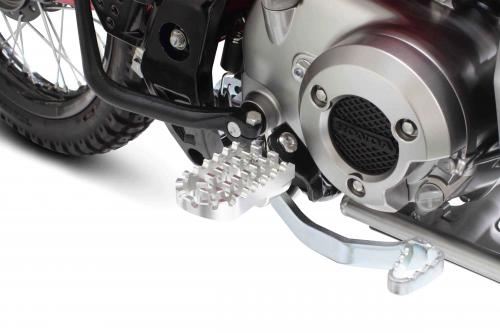 Billet Wide Step Kit Silver CT125 Rebel 250/500 CL250/500