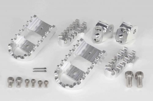 Billet Wide Step Kit Silver Monkey 125 GROM DAX 125 Rebel 1100 GB350