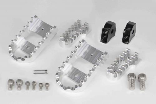 Billet Wide Step Kit Silver