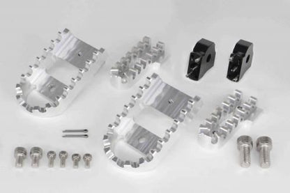 Billet Wide Step Kit Silver