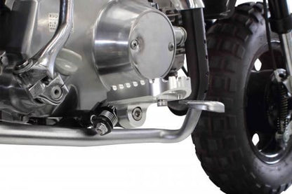 Billet Wide Step Kit Silver