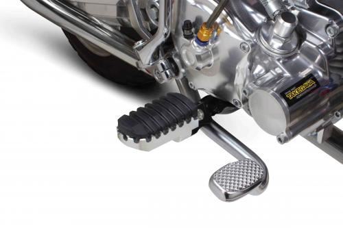 Billet Wide Step Kit Silver