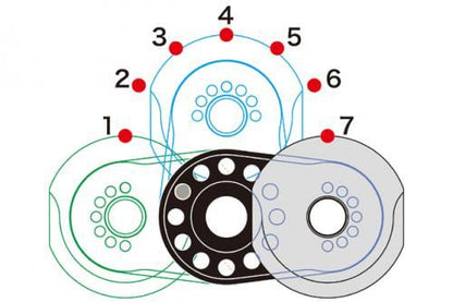 アジャスタブルステップキット シルバー ホンダ用