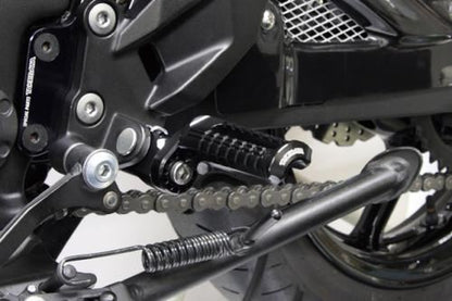 Adjustable Step Kit Black for Kawasaki
