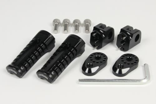Adjustable Step Kit Black for Kawasaki