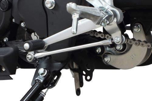 シフトチェンジロッドキット シルバー XSR125 XSR155