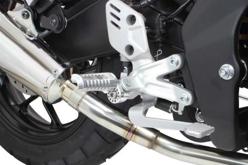 アジャスタブルステップキット シルバー XSR125 MT-125 MT-25 MT-03 YZF-R125