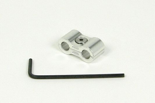Hose Separator (6mm ID) Silver