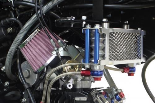Compact Cool Kit 4FIN/Slim Line GROM/MSX Air Filter Kit S-Stage 4V Head Equipped Vehicle