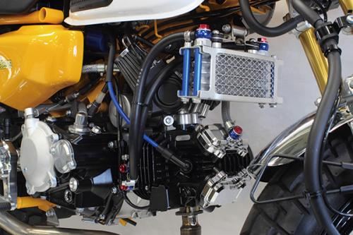 Compact Cool Kit, 4-Fin/Rubber Hose, Monkey 125
