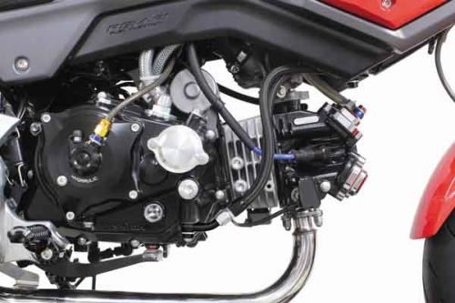 Compact Cool Kit, 4-fin/Braided Hose #4 for GROM/MSX125