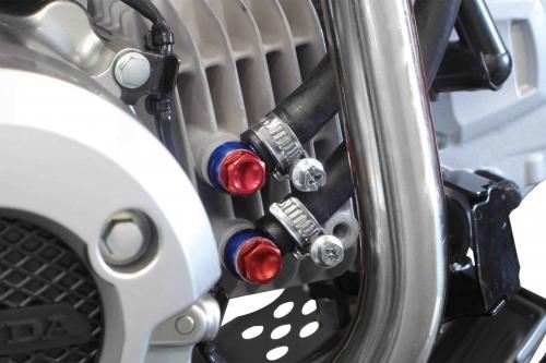 Compact Cool Kit, 4-Fin/Rubber Hose for CT125 Hunter Cub