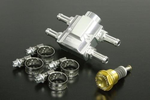 Inline Thermo Unit Kit for Rubber Hoses, Silver, Universal