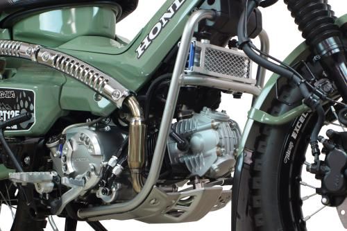Compact Cool Kit, 3-Fin/Braided Hose #4 for CT125 Hunter Cub