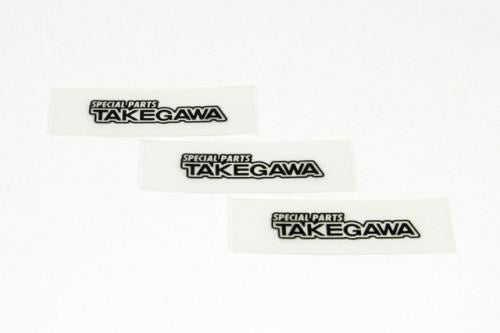 SPECIAL PARTS TAKEGAWAステッカー 黒 XSサイズ W40×H10mm 3枚入