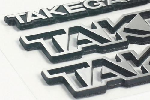 Convex Emblem Silver