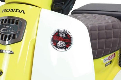 TAKEGAWA Round Emblem Red φ62mm Set of 2 Universal
