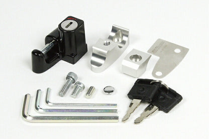 ヘルメットホルダーセット ハンドルクランプタイプ 汎用