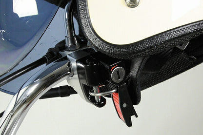 ヘルメットホルダーセット ハンドルクランプタイプ 汎用