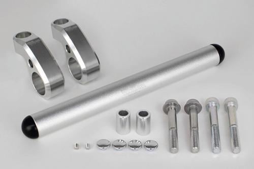 ハンドルガード シルバー 汎用(ハンドルクランプM8ボルト用)