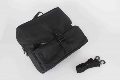 2-Way Multi-Purpose Bag, Black, 220(H)×270(W)×100(D)mm, Universal