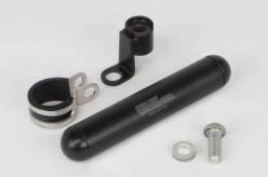 マルチステーブラケットキット クランプバー ブラック 汎用(ミラーホルダーM10サイズ用)