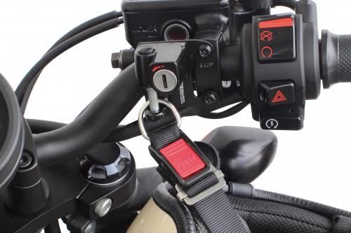 ヘルメットホルダーセット いじり防止ボルト付属 ブラック レブル250/500/1100