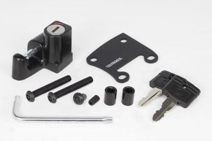Helmet holder set (with tamper-proof bolts)