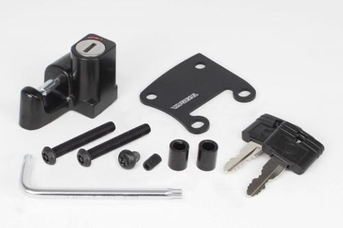 Helmet holder set (with tamper-proof bolts)