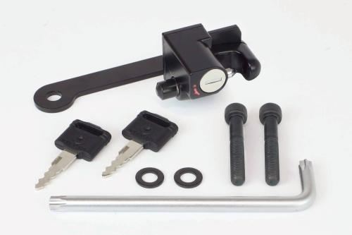 Helmet Holder Set, Under Seat, Black - CL250 CL500
