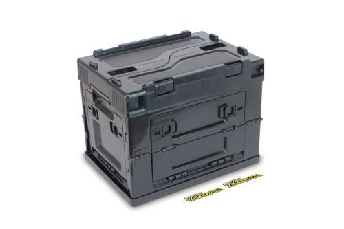 折り畳みコンテナ20L ブラック 357×255×284mm 汎用