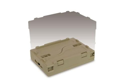 折り畳みコンテナ20L タン 357×255×284mm 汎用