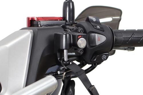 ヘルメットホルダーセット いじり防止ボルト付属 ブラック PCX/PCX160 レブル250/500