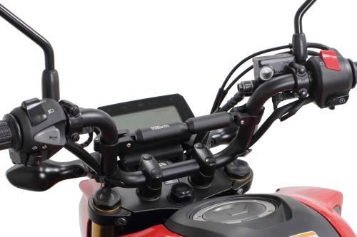 Adjustable Handle Brace Black φ22.2mm