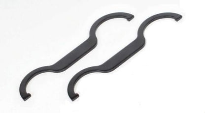 Spring Adjuster Wrench for Rear Shocks, Black, 2 Pieces