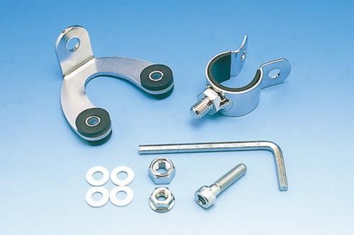 Handlebar clamp meter stay for 45mm screw pitch, universal