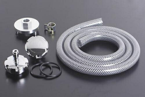 Billet Aluminum Tappet Cap Breather Set (Chrome Plated) Monkey Gorilla Monkey R Dax