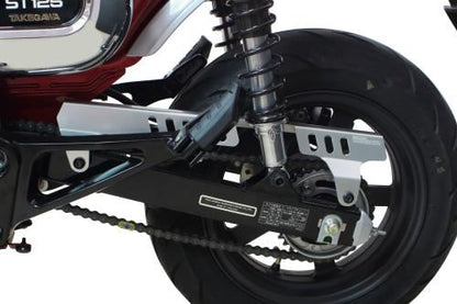 Aluminum Chain Guard Matte Silver DAX125