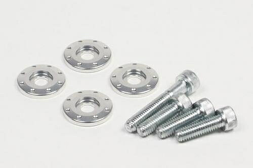 Aluminum Cut Under Cowl Side Collar Silver Z125