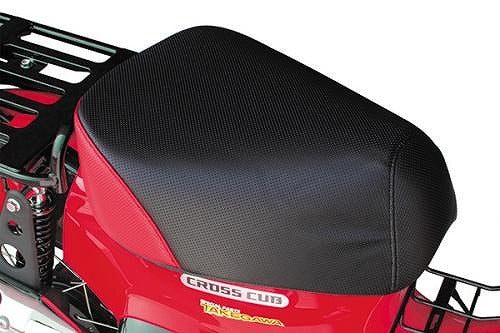 クッションシートカバー(ブラック/レッド) クロスカブ110(JA45)