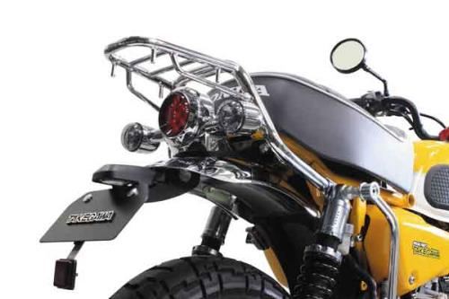Rear Carrier, Chrome Plated, Monkey 125