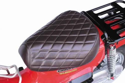 クッションシートカバー ダイヤモンドステッチ ブラウン CT125 クロスカブ50 スーパーカブ50/110